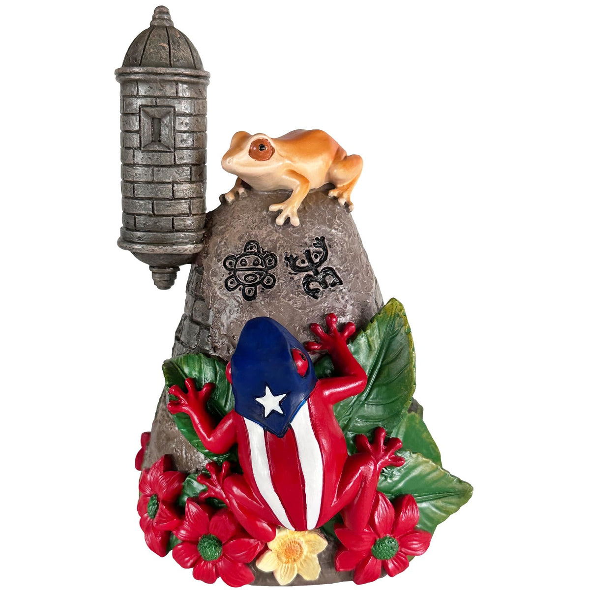 JULYSVE Puerto Rico coqui sound figurine delivers authentic island ambiance