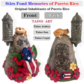 JULYSVE Taino sun symbol design adds Boricua heritage to any shelf