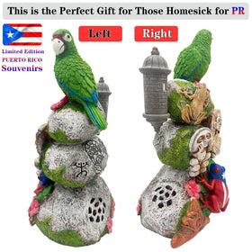 JULYSVE Taíno zemis and moon goddess detail honors Puerto Rican heritage.