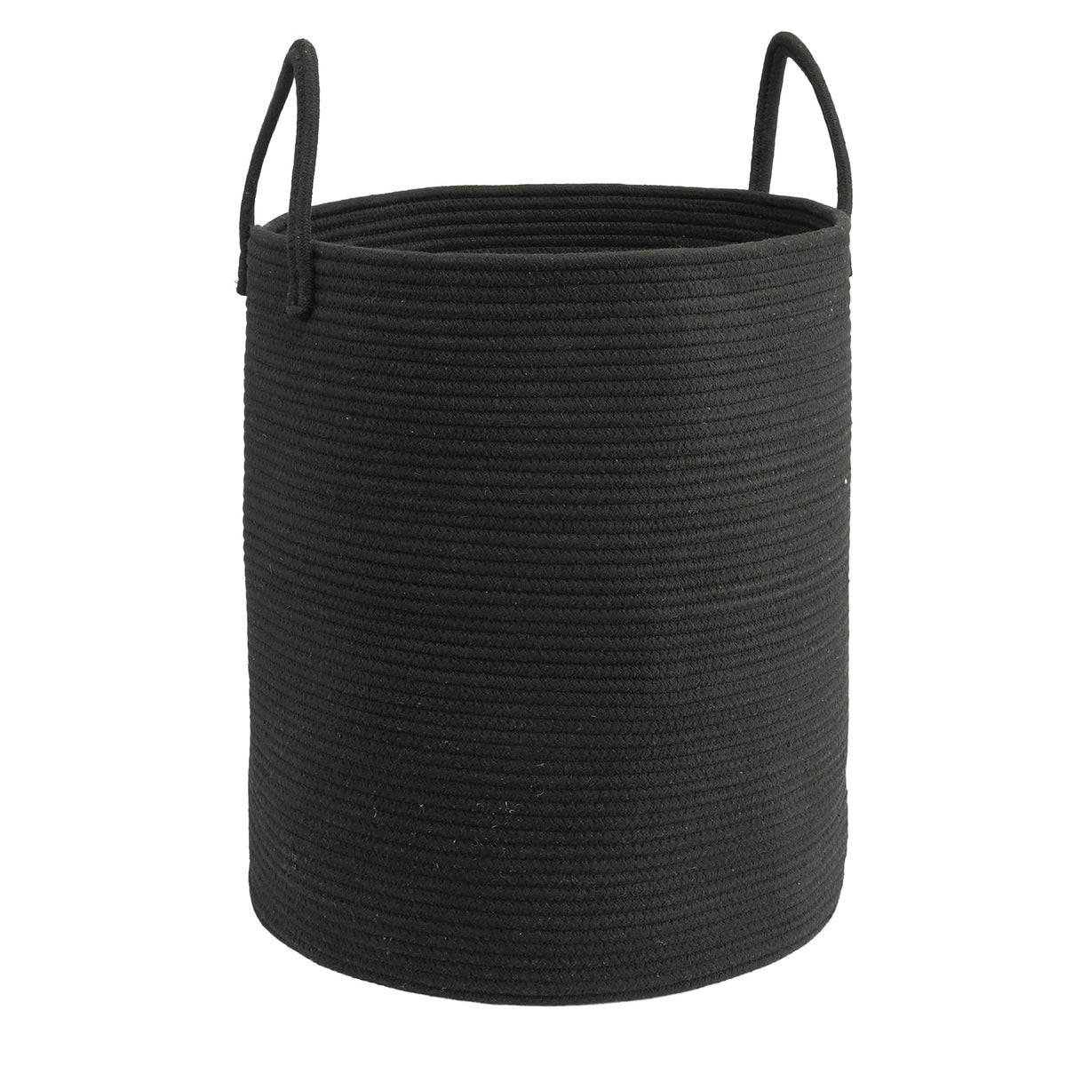 JUNBOLE front view: 15x20 rope basket ideal for spacious laundry storage
