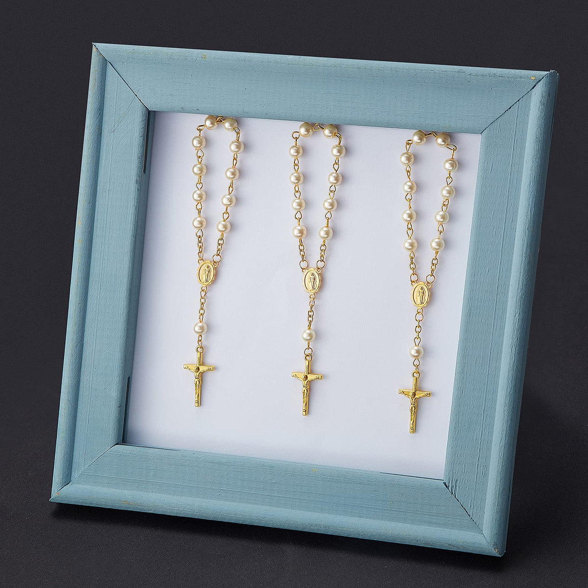 Junkin acrylic 6 mm rosary beads durable