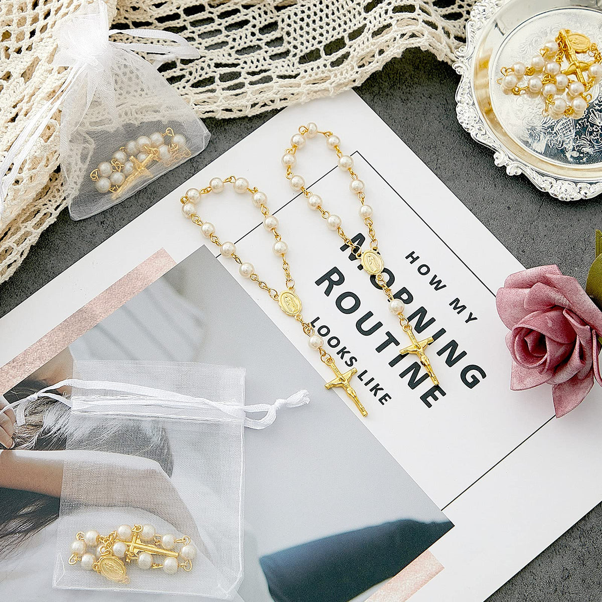 Junkin organza gift bags for presentation