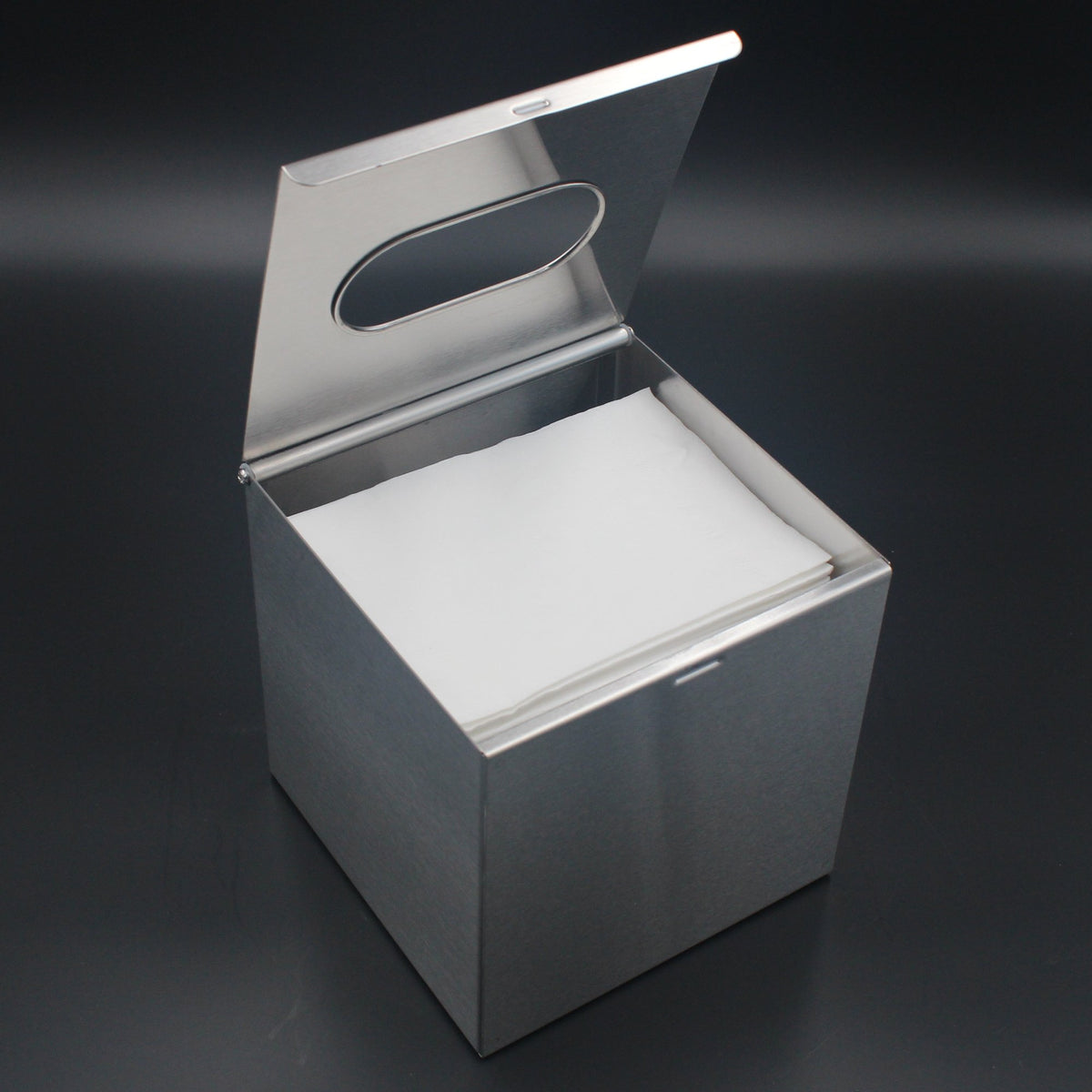 JunSun square tissue box cover tabletop setup with non-slip feet on desks