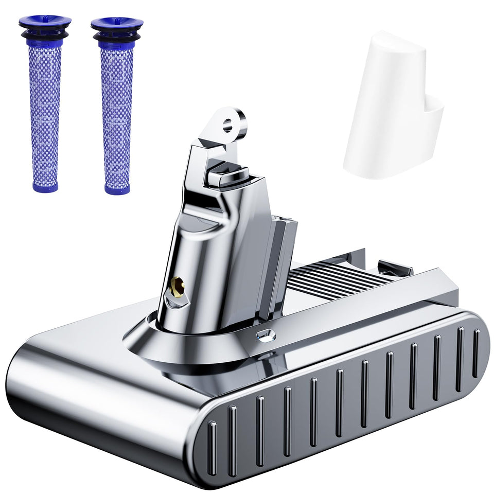 JUNWOOD 10000mAh V6 battery overview for Dyson vacuum