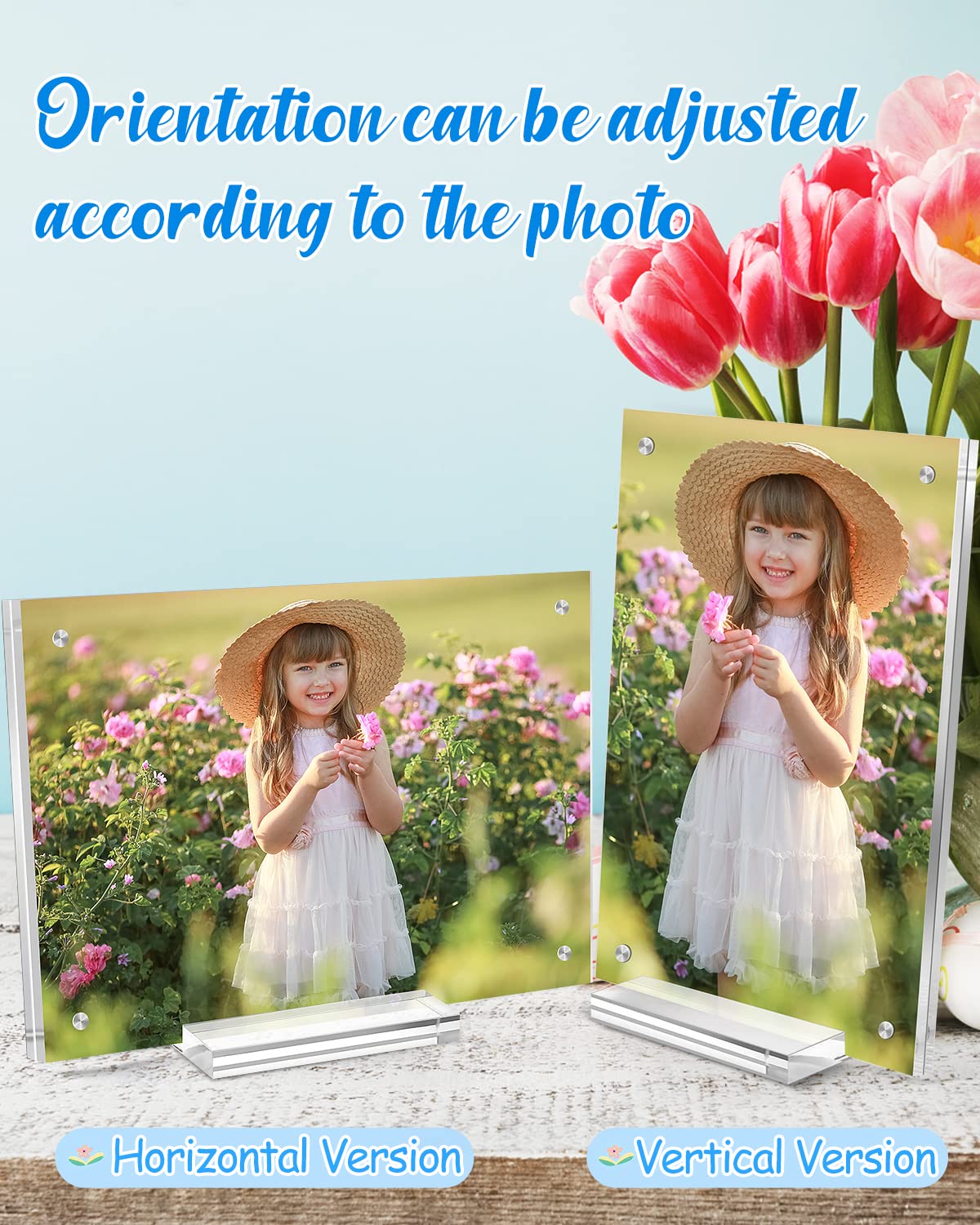 JUOIFIP 5x7 frames ideal for baby and family memories.