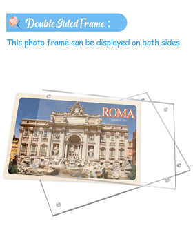 JUOIFIP floating display stand creates a light, floating visual effect.