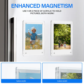 JUOIFIP gift-ready fridge frames ideal for holidays, birthdays, or everyday memories