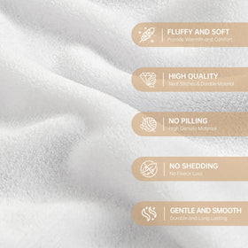 Juratar blanket size 50x60 inches offers versatile coverage.