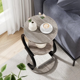 JUSTOGO nightstand use keeps essentials within reach by the bed.