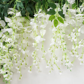 JUSTOYOU wisteria garland table decoration enhances centerpiece charm