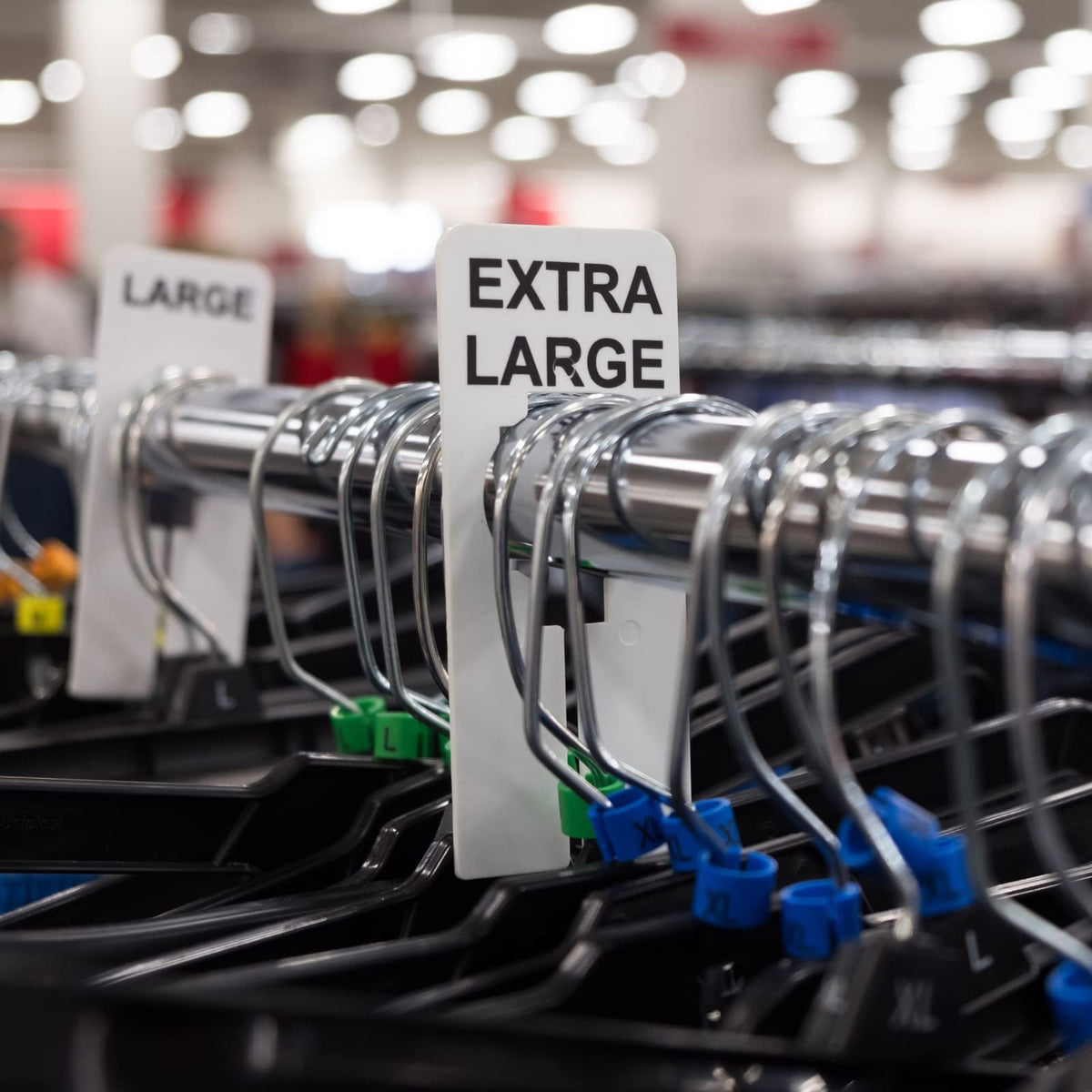 Juvale durable polypropylene construction for long-lasting closet organization.