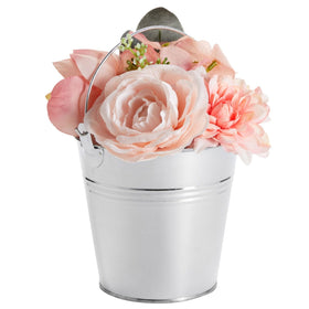 Juvale farmhouse-style buckets perfect for shelves or mantels.