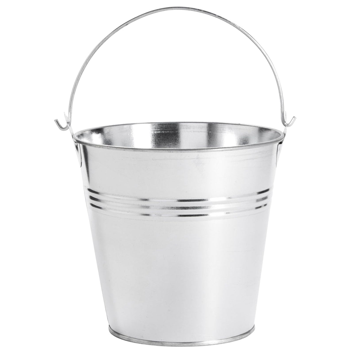 Juvale metal pails with handles suited for table decor.