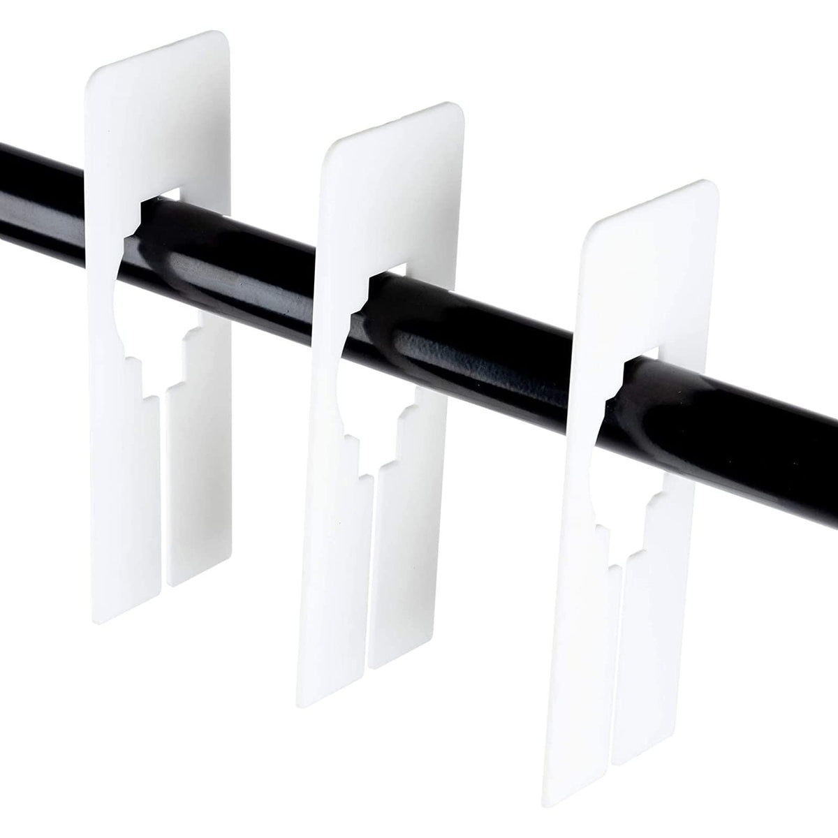 Juvale organized closet with dividers supports efficient outfit planning.