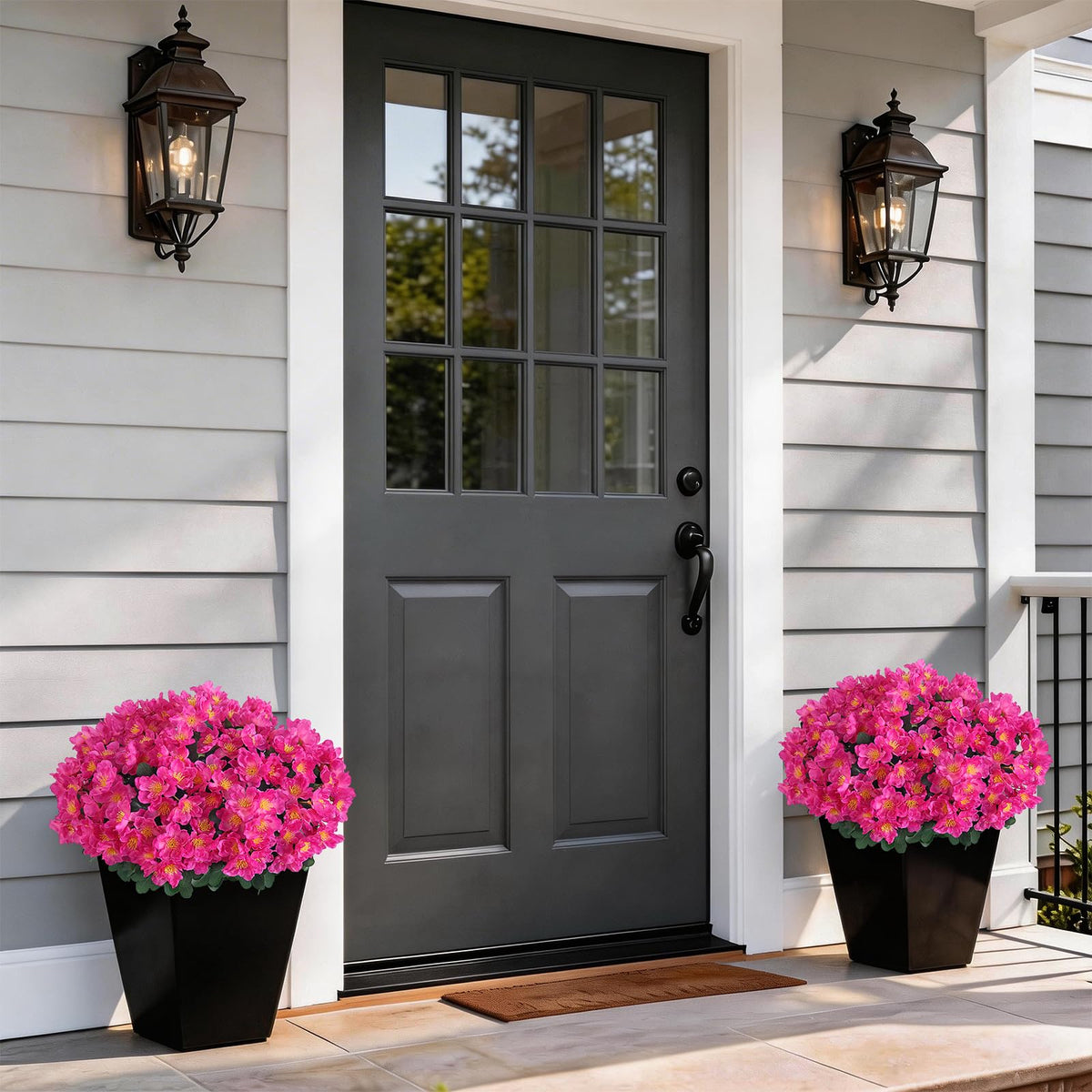 Juxdp camellia topiary ball rose red with pots for instant greenery