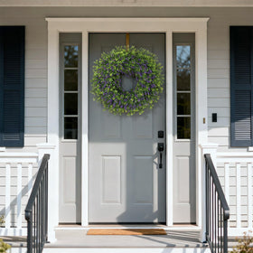Juxdp large wreath for living room decor