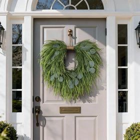 Juxdp artificial greenery maintains vibrant color without wilting.