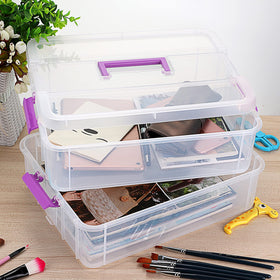 JUXYES lightweight, portable bin fits beside desks and in small corners.