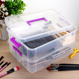 JUXYES compact dimensions suit hobbyists, students, and crafters organizing supplies.