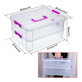 JUXYES transparent design lets you see contents at a glance for quick access.