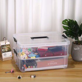 JUXYES durable hard plastic construction survives daily school, office, or home use.