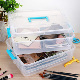 JUXYES lightweight carry box easy to transport for on-the-go projects.