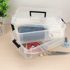 JUXYES portable storage ideal for classroom supplies, crafts, and personal accessories.