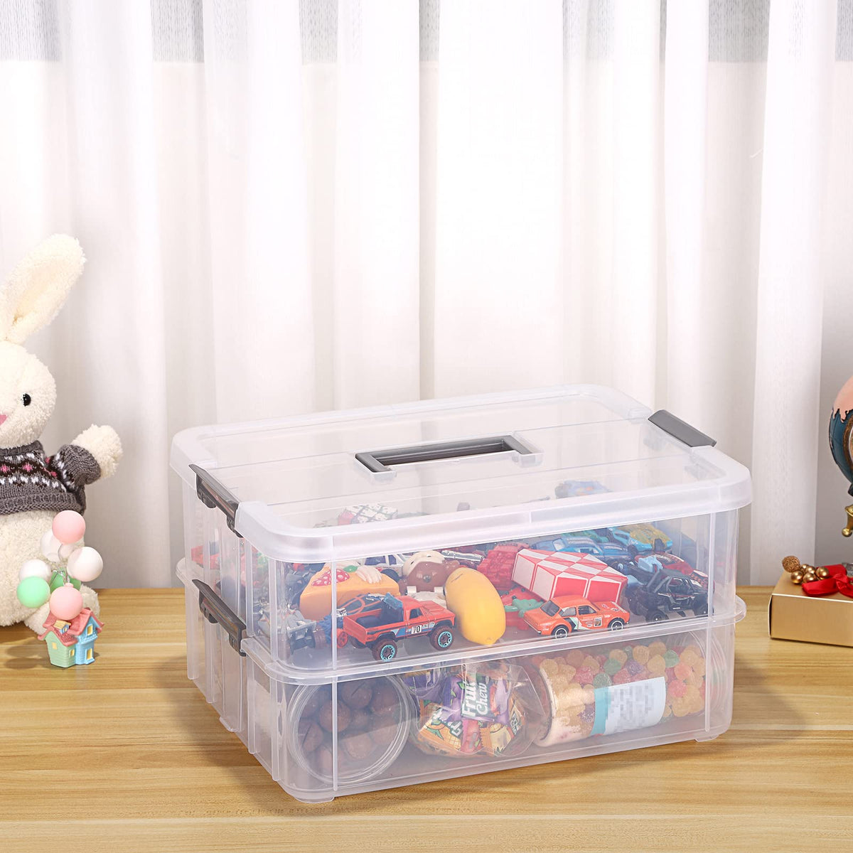 JUXYES ideal for school or office organization on desks.