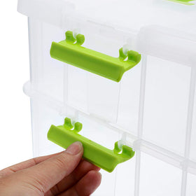 JUXYES two boxes latched together for easy transport