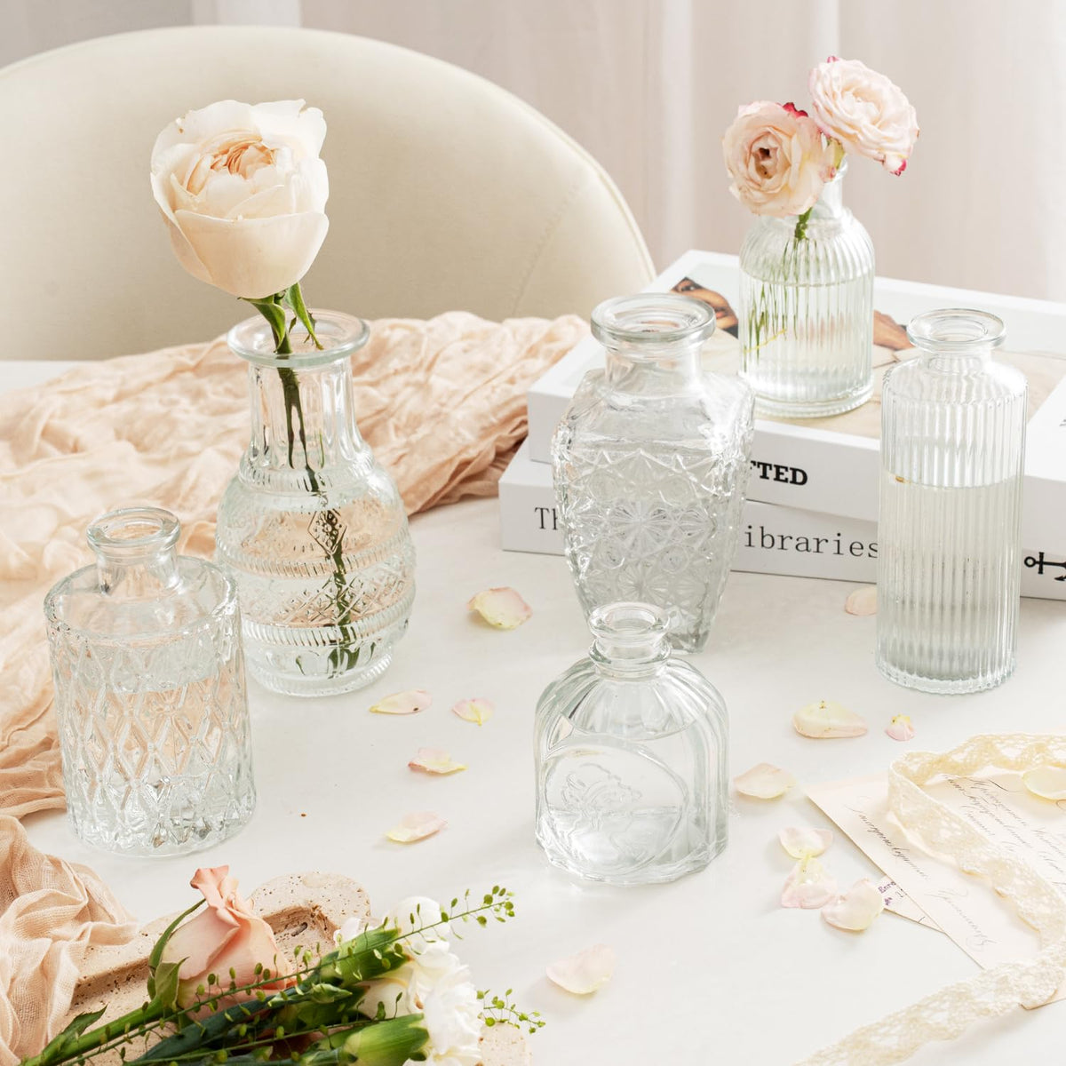 JXINDUJU vases suit weddings, parties, and seasonal home styling