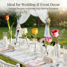 JXINDUJU bubble-free glass ensures crystal clarity for bouquets