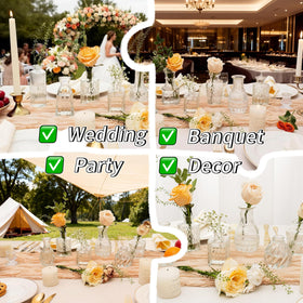 JXINDUJU ideal for dining tables, shelves, and events