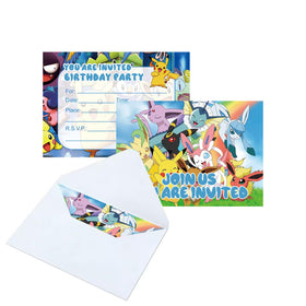 JXJMYU Monster High invitations with vibrant artwork on sturdy cards for eye-catching invites.