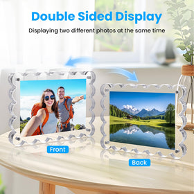 HJYAXQOP two-block assembly keeps photos secure with magnets