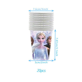 JYHFY Frozen pink cups enable quick serving and mess reduction.