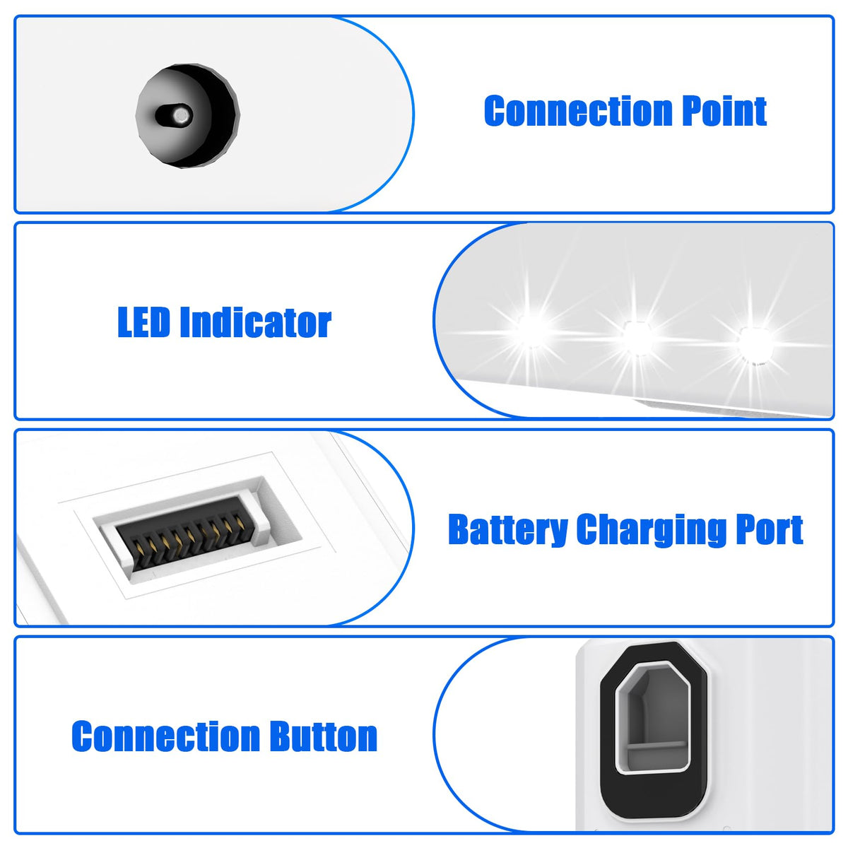 JYJZPB LVAC-200 battery aligned with vacuum slot