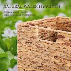 JYXIN baskets with cut-out handles for easy room-to-room transport