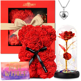 JZEEIWY Love Necklace in 100 Languages, a romantic keepsake.