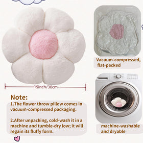 JZNEXD 15 inch cushions shown as versatile floor cushions