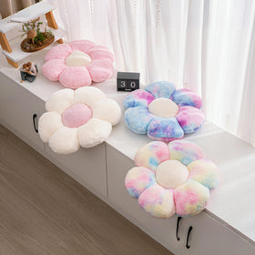 JZNEXD pink and white daisy pillow set enhances bed decor