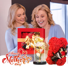 K KYMAKE Rose Bear gift set for women on special occasions