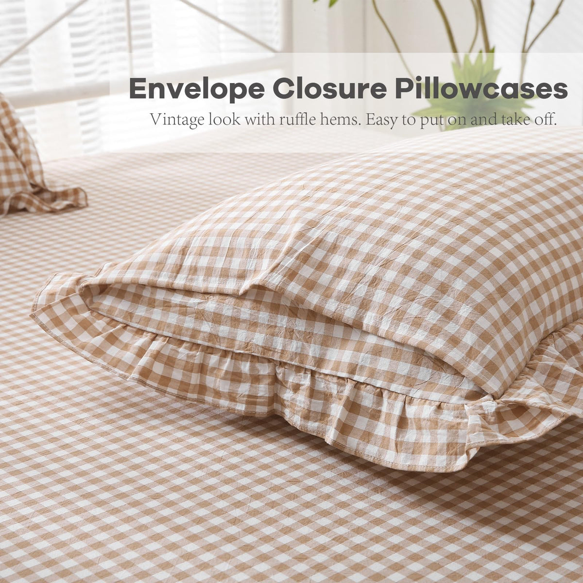 K Masaniji easy-care fabric is machine washable for busy homes