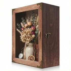 KAASTHAA Shadow Box 11x13 front view for easy display of keepsakes.