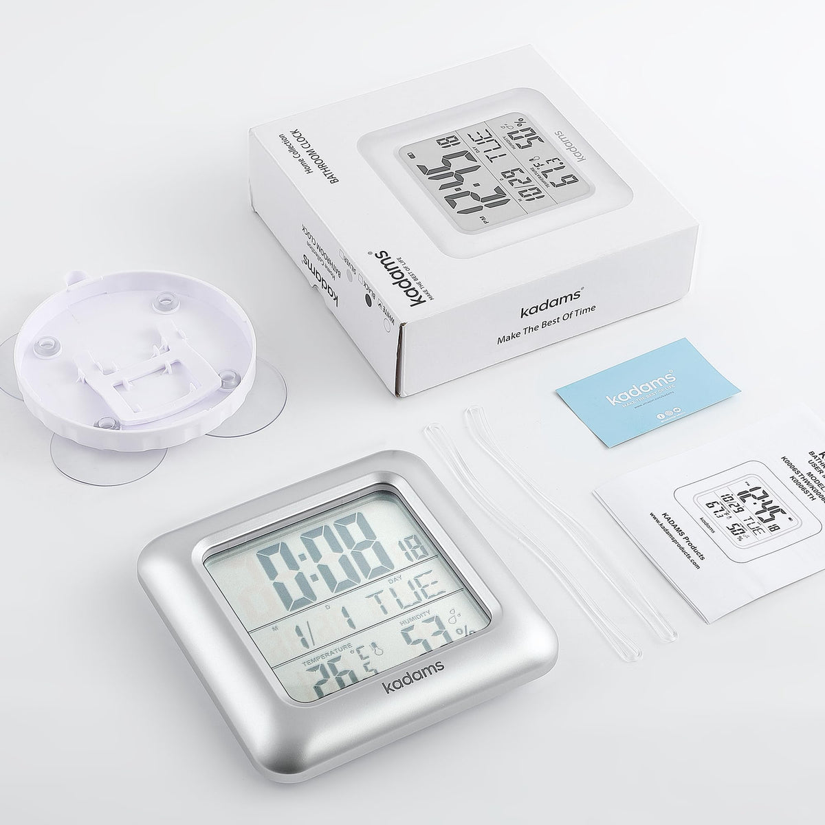 KADAMS battery indicator helps avoid unexpected power loss.