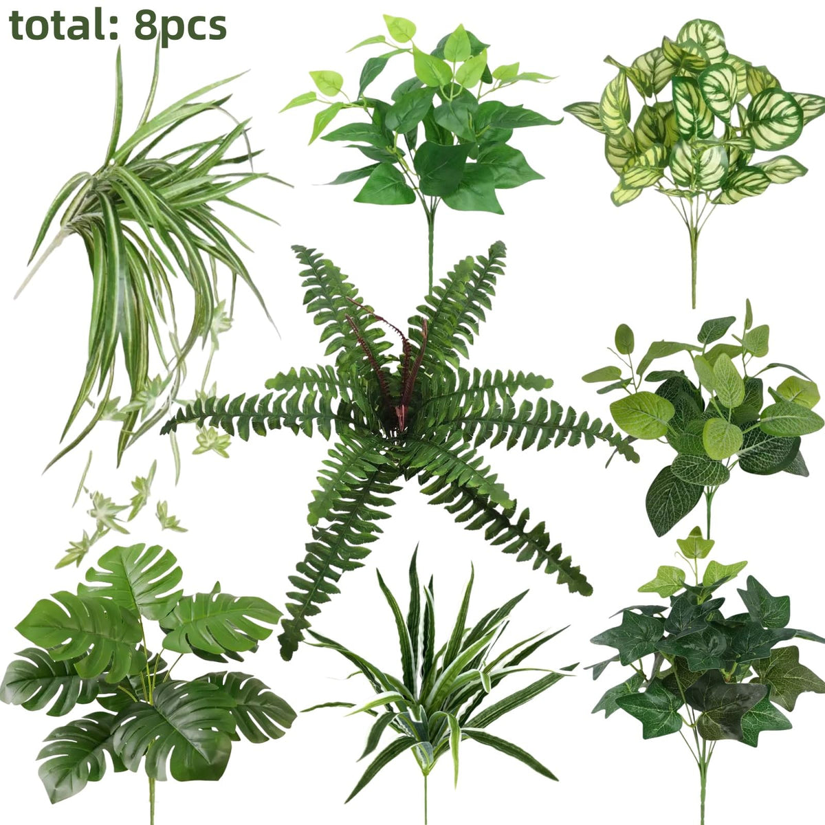 KAFDY faux shrubs enhance window box displays with natural texture.