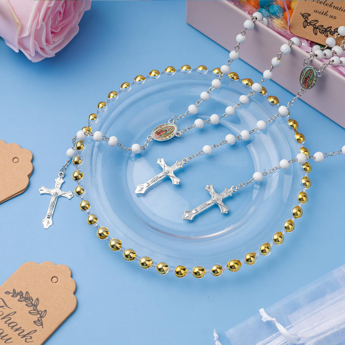 KaGrbves rosaries use durable materials to be cherished for years at events.