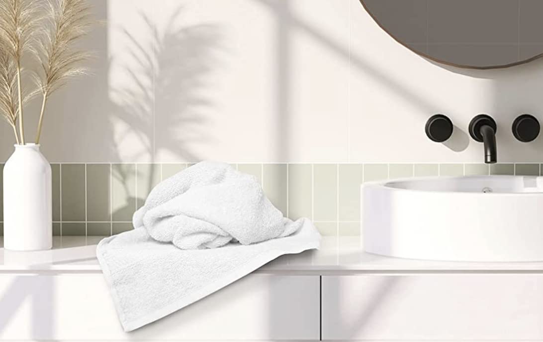 KAHAF COLLECTION soft absorbent cotton closeup highlights plush feel and durability.