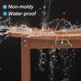 KaimuBench stool with shower head holder within reach