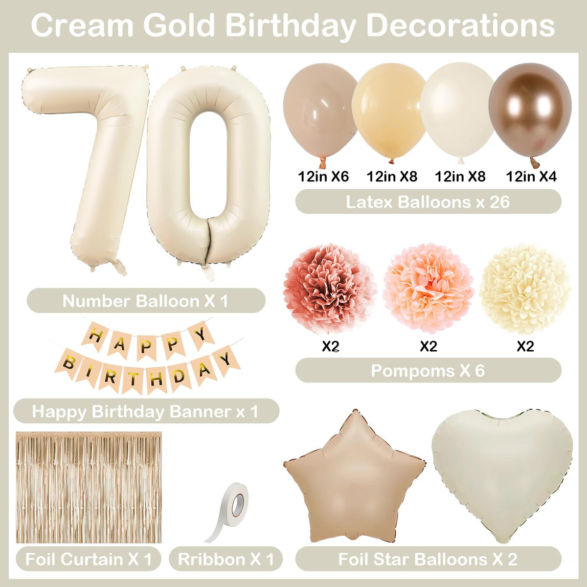 KAINSY blush paper pom poms add warmth to celebrations