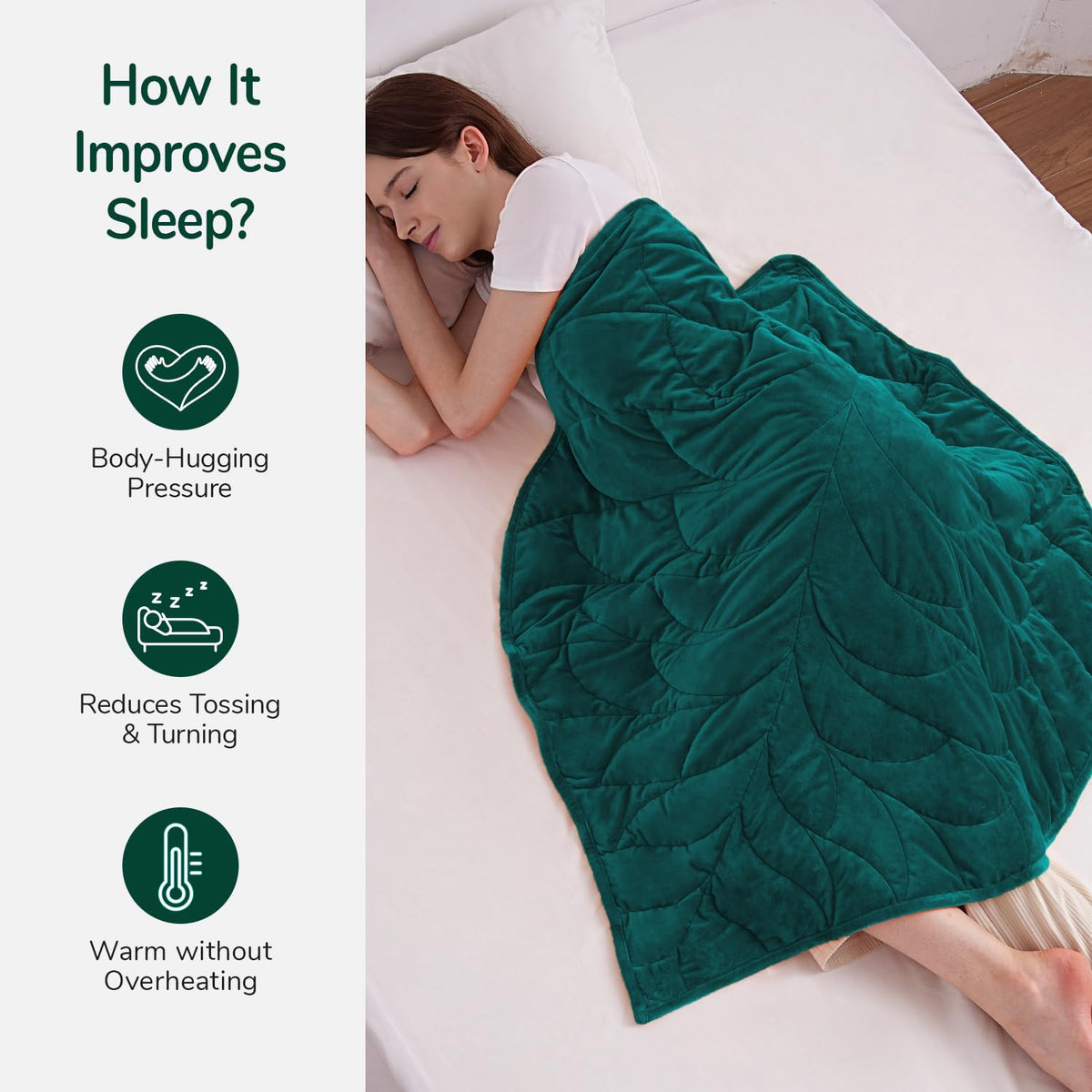 Kaisa velvet microfiber texture highlights skin-friendly softness for relaxing moments.
